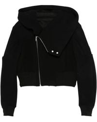 Rick Owens - Hooded Zip-Up Jacket - Lyst