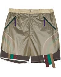 Kolor - Shorts con design color-block - Lyst