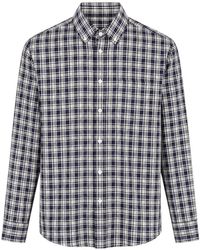B.D. Baggies - Bradford Plaid-Pattern Chest-Pocket Shirt - Lyst