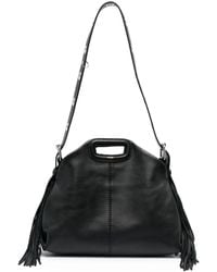 Maje - Smooth Leather Miss M Bag - Lyst