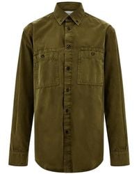 Ferragamo - Button-Down Work Shirt - Lyst