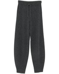 Panicale - Drawstring Ribbed-Knit Track Pants - Lyst