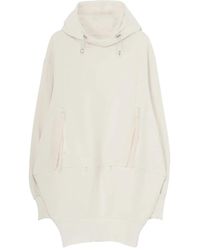 Yohji Yamamoto - Drawstring Hooded Jumper - Lyst