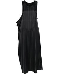 Y-3 - Striped Twill Maxi Dress - Lyst