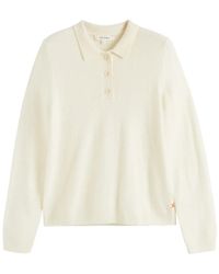 Chinti & Parker - Long-Sleeved Polo Sweater - Lyst