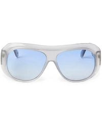 Palm Angels - Elfin Gradient-Lens Pilot-Frame Sunglasses - Lyst