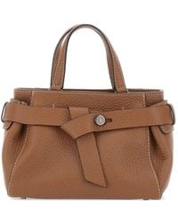 Gianni Chiarini - Miranda Knotted-Leather Tote Bag - Lyst
