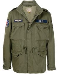 Polo Ralph Lauren - The Iconic Military Jacket With Logo - Lyst