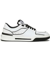 Dolce & Gabbana - Calfskin Nappa New Roma Sneakers - Lyst