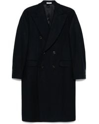 Boglioli - Double-Breasted Virgin Wool Blend Coat - Lyst