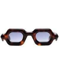 Paloceras - Pebble Sx Geometric-Frame Sunglasses - Lyst