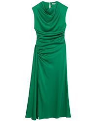 Jonathan Simkhai - Melaney Draped-Satin Maxi Dress - Lyst