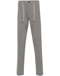 Eleventy - Pressed-Crease Trousers - Lyst