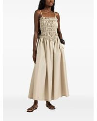 Liviana Conti - Shannon Flared Jurk Met Ruches - Lyst