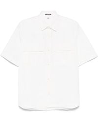 C.P. Company - Gabardine Shortleeved Shirt - Lyst