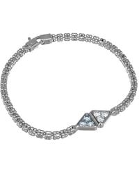 Desmo - Pulsera Infinity Con Apliques De Circonita - Lyst