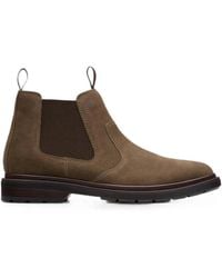 Clarks - Burchill Up Suede Chelsea Boots - Lyst
