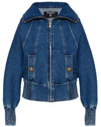 Balmain - Denim Jackets - Lyst