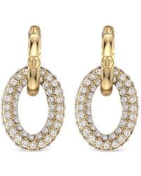 Philipp Plein - Plein Eternal Crystal-Embellished Earrings - Lyst