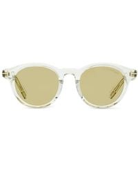 Tom Ford - Round-Frame Sunglasses - Lyst