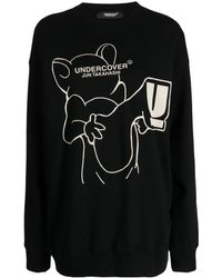 Undercover - Sweatshirt mit grafischem Print - Lyst