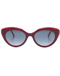 Carolina Herrera - Cat-eye Frame Sunglasses - Lyst