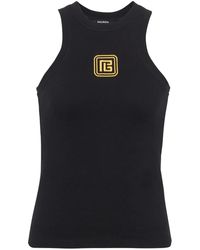 Balmain - Pb タンクトップ - Lyst