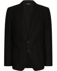 Dolce & Gabbana - Deconstructed リネン シングルジャケット - Lyst