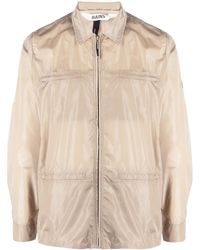 Rains - Zip-Up Shirt Jacket - Lyst