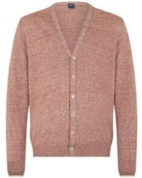 Fedeli - V-Neck Cardigan - Lyst