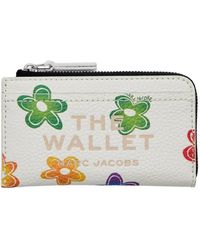 Marc Jacobs - The Wild Daisy Portemonnee Met Rits - Lyst