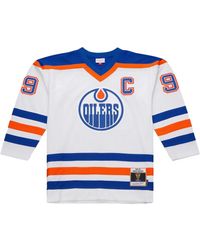 Mitchell & Ness - Camiseta Wayne Gretzky Edmonton Oilers Power Play White 1986/87 - Lyst