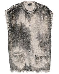 Avant Toi - Buttoned Vest - Lyst