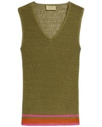 Momoní - Ribbed-Knit Ella Tank Top - Lyst
