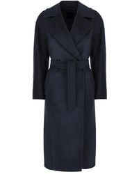 Weekend by Maxmara - Belted Wool Coat - Lyst