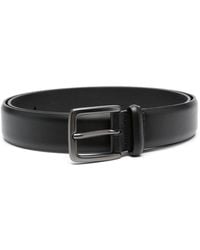 Orciani - Leather Buckle Belt - Lyst