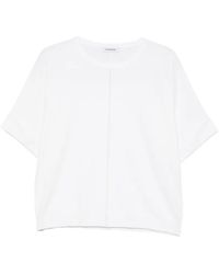 Kangra - Stitch Detail T-Shirt - Lyst