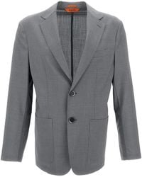 Barena - Patch-pocket single-breasted blazer - Lyst