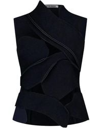 OTTOLINGER - Cut-out Felted Top - Lyst