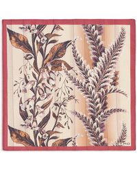 Etro - Mouchoir de poche en soie à fleurs - Lyst