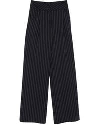 MITILIANE COUTURE - Pinstripe-Pattern Trousers - Lyst