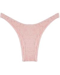 Reina Olga - Ginny Crinkled Bikini Bottoms - Lyst