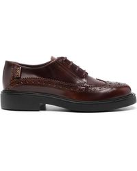 Tod's - Lace-Ups Leather Oxford - Lyst