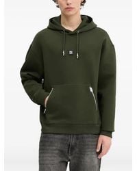 HUGO - Sudadera con capucha y bolsillo con cremallera - Lyst