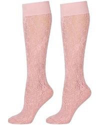 Swedish Stockings - Lace Knee-High Socks - Lyst