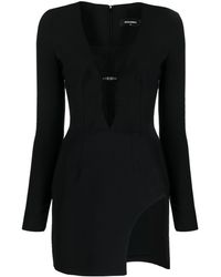 DSquared² - Cut-out Long-sleeve Minidress - Lyst