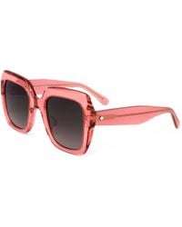 Kate Spade - Lunettes De Soleil Naomi À Monture Carrée - Lyst
