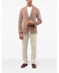 Boglioli - Fluwelen Blazer Met Geverfd Effect - Lyst