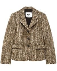 MSGM - Single-Breasted Jacket - Lyst