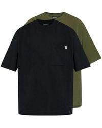 DSquared² - Chest-Pocket Logo-Detail T-Shirt (Set Of Two) - Lyst